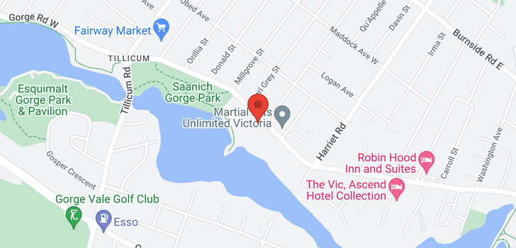 map of 209-75 Gorge Rd W
